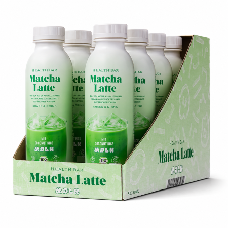 Produse fara zahar - Matcha Latte organic cu orez si cocos, 8X330ml