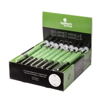 Delicii - Păstaie de vanilie în tub de sticlă
