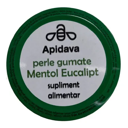 Delicii - Perle Gumate Mentol Eucalipt (50g)
