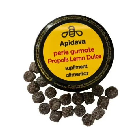 Delicii - Perle Gumate Propolis Lemn Dulce (50g)