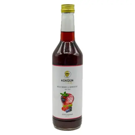 Bauturi Naturale - Sirop de ceai wild berry & hibiscus 500 ml