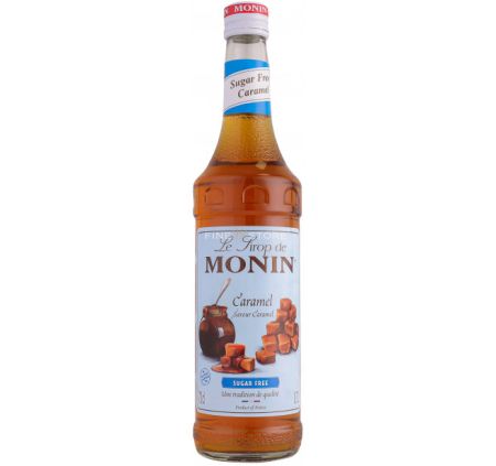 Cafea - Sirop Monin Fara zahar cu Caramel 0.7L