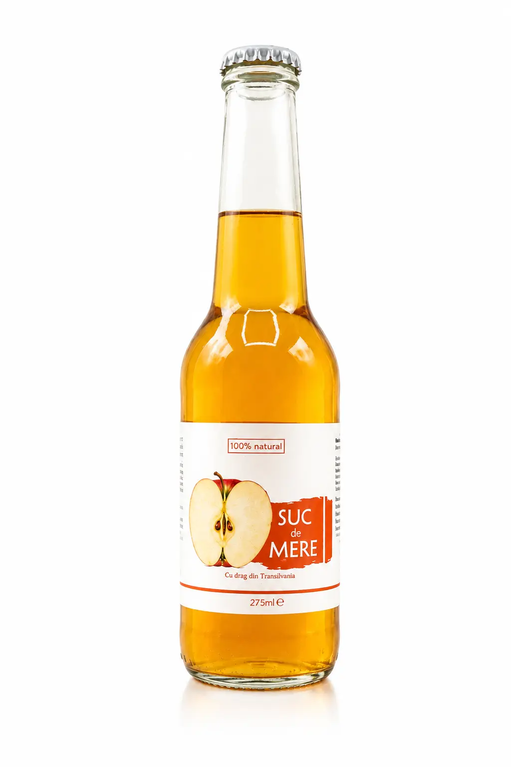 Suc de mere românesc 100% natural 275ml [1]