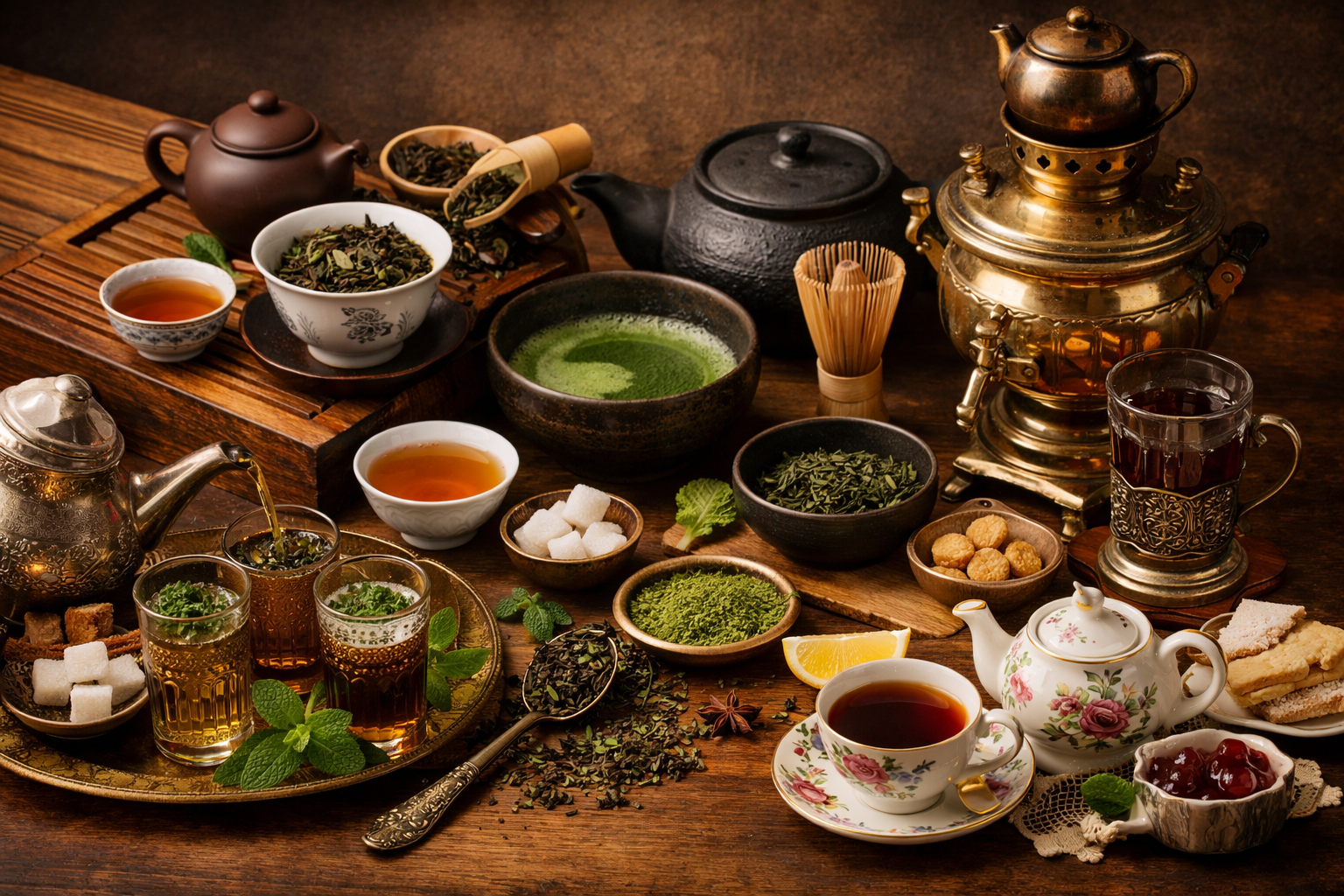 Tehnici tradiționale de infuzie și ritualuri ale ceaiului din lume