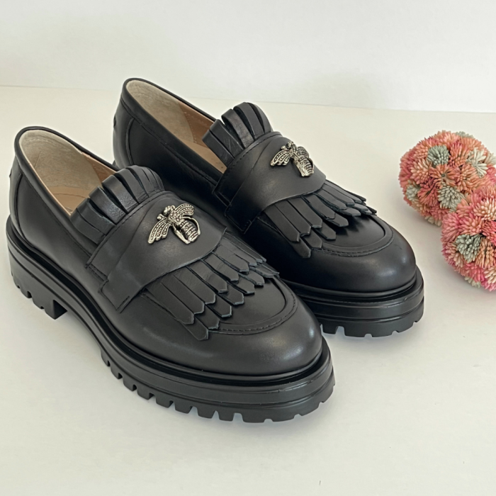 pantofi casual din piele naturala cu talpa joasa confortabili [5]