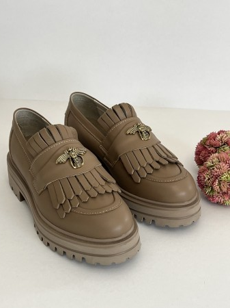 pantofi casual din piele naturala cu talpa joasa confortabili [2]