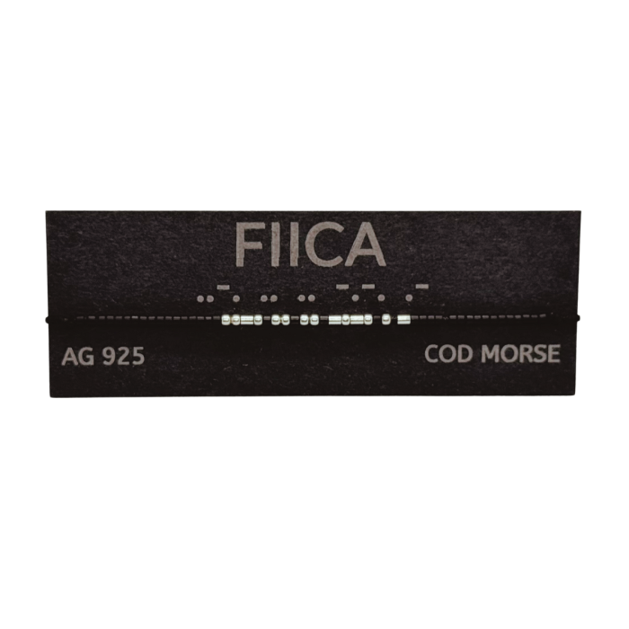 Brățară „FIICA” — morse, argint [2]