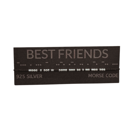 Brățară „BEST FRIENDS” — morse, diverse materiale [1]