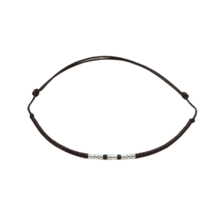 Bratari - Brățară „DAD” — morse, argint