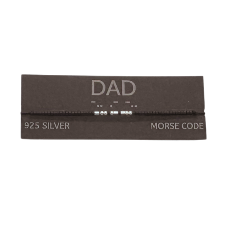Brățară „DAD” — morse, argint [1]