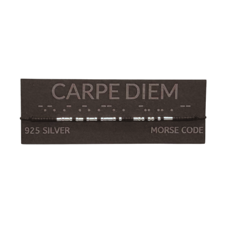 Brățară „CARPE DIEM” — morse, diverse materiale [1]