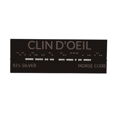 Brățară „CLIN D'OEIL” — morse, argint [1]