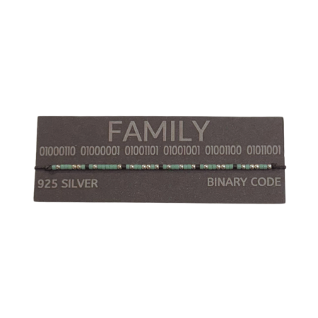 Brățară „FAMILY” — binar, argint [1]