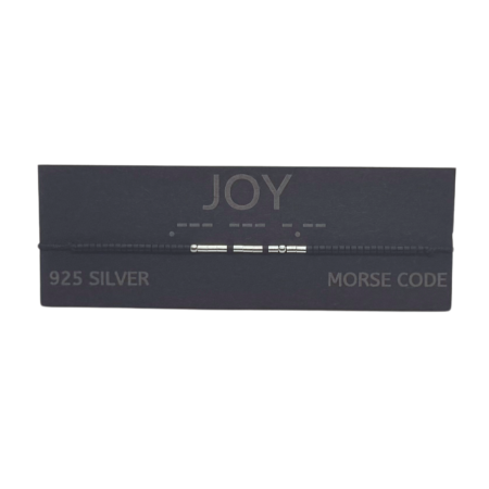 Brățară „JOY” — morse, argint [1]