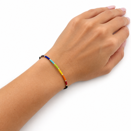 Brățară Prieteniei Multicoloră din Mărgele TOHO – Reglabilă [2]