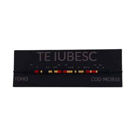 Brățară „ TE IUBESC ” — morse, diverse materiale [1]