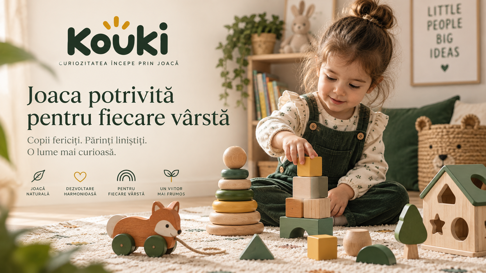 Cum alegi jucăria potrivită pentru vârsta copilului?