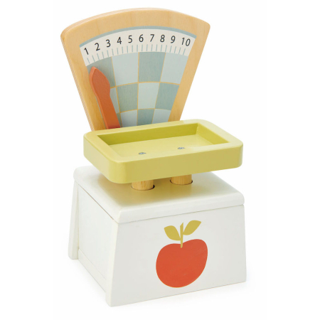 Cântar din lemn pentru copii Tender Leaf Toys – Market Scales [1]
