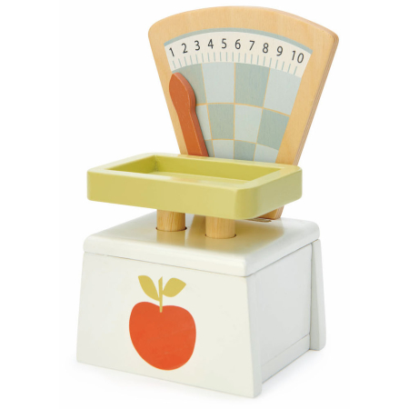 Produse - Cantar, din lemn premium -  Market Scales - Tender Leaf Toys