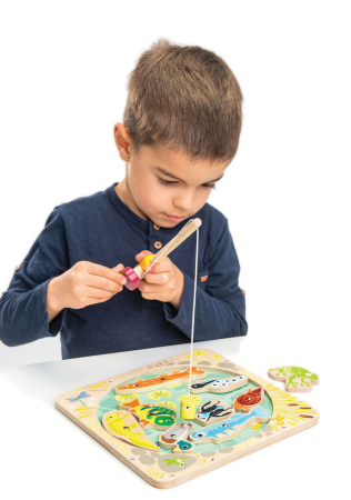 Joc de pescuit magnetic Tender Leaf Toys – Pond Dipping – 10 piese [2]