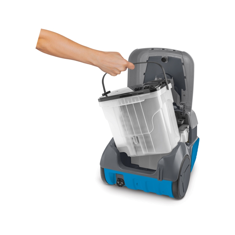 Aspirator multifunctional Zelmer ZVC9130M, Wet&Dry, 2100 W putere maxima , mecanic ,reglare electronica a putetrii de aspirare , rezervor apa 5.2 l, filtru HEPA 13, gri/albastru [4]