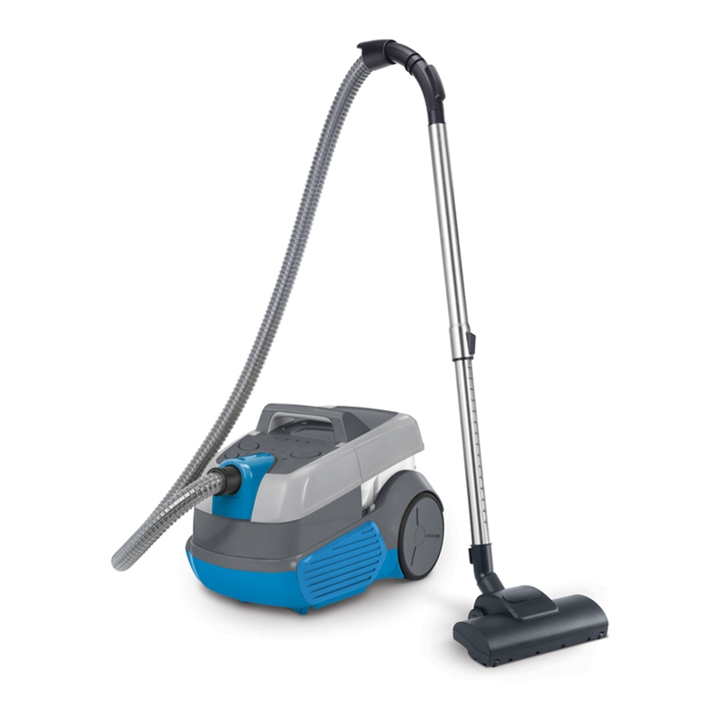 Aspirator multifunctional Zelmer ZVC9130M, Wet&Dry, 2100 W putere maxima , mecanic ,reglare electronica a putetrii de aspirare , rezervor apa 5.2 l, filtru HEPA 13, gri/albastru [1]