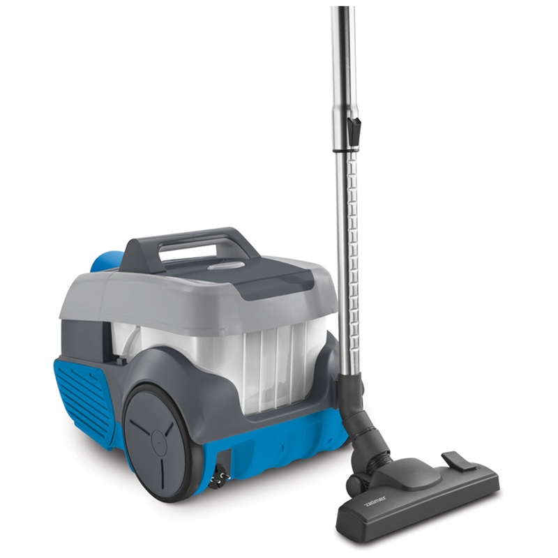 Aspirator multifunctional Zelmer ZVC9130M, Wet&Dry, 2100 W putere maxima , mecanic ,reglare electronica a putetrii de aspirare , rezervor apa 5.2 l, filtru HEPA 13, gri/albastru [3]