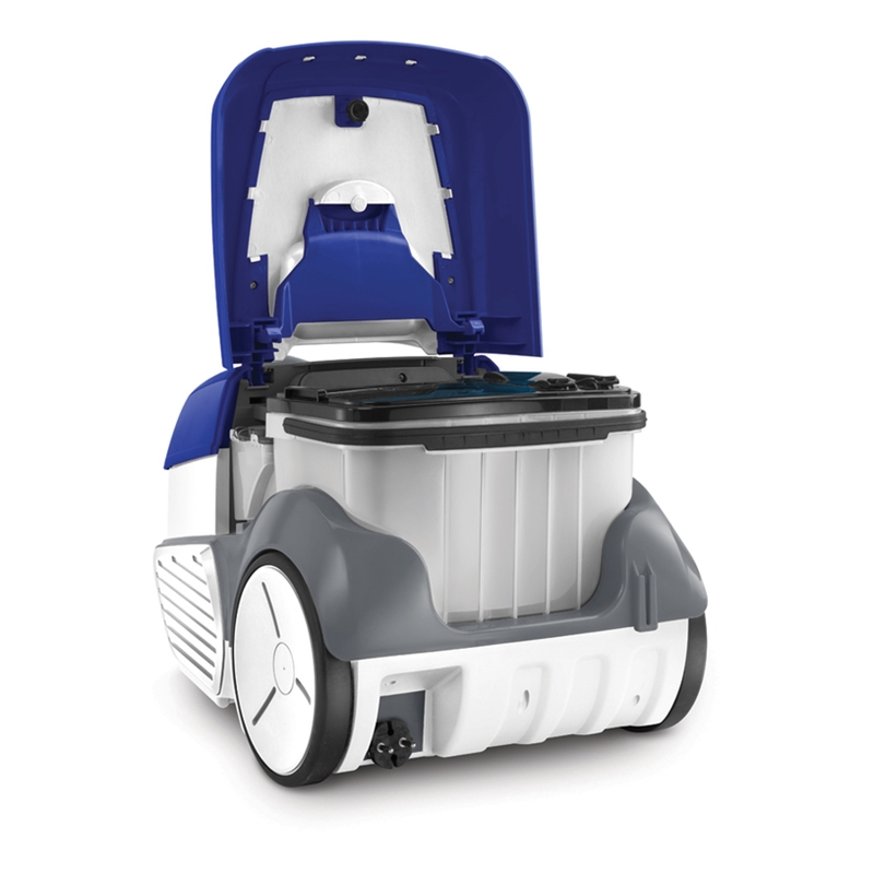 Aspirator multifunctional Zelmer ZVC9140D, Wet&Dry, 2100 W putere maxima, digital, reglare electronica a putetrii de aspirare, rezervor apa 5.2 l, filtru HEPA 13, alb/albastru [4]