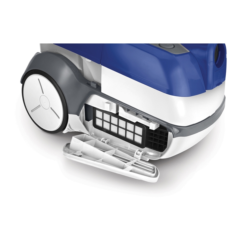 Aspirator multifunctional Zelmer ZVC9140D, Wet&Dry, 2100 W putere maxima, digital, reglare electronica a putetrii de aspirare, rezervor apa 5.2 l, filtru HEPA 13, alb/albastru [3]