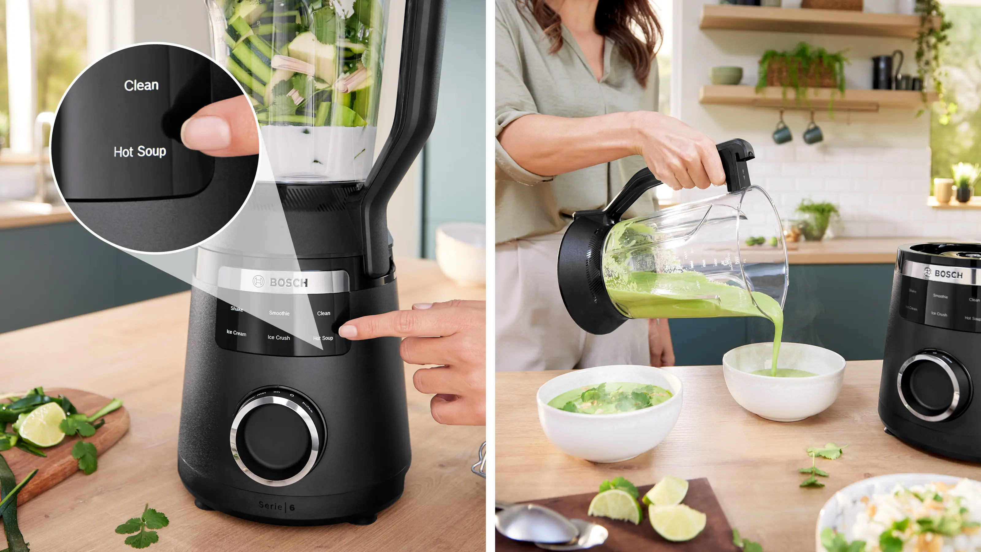 Blender de mare putere Bosch Seria 6 VitaPower 1800 W, Negru [8]