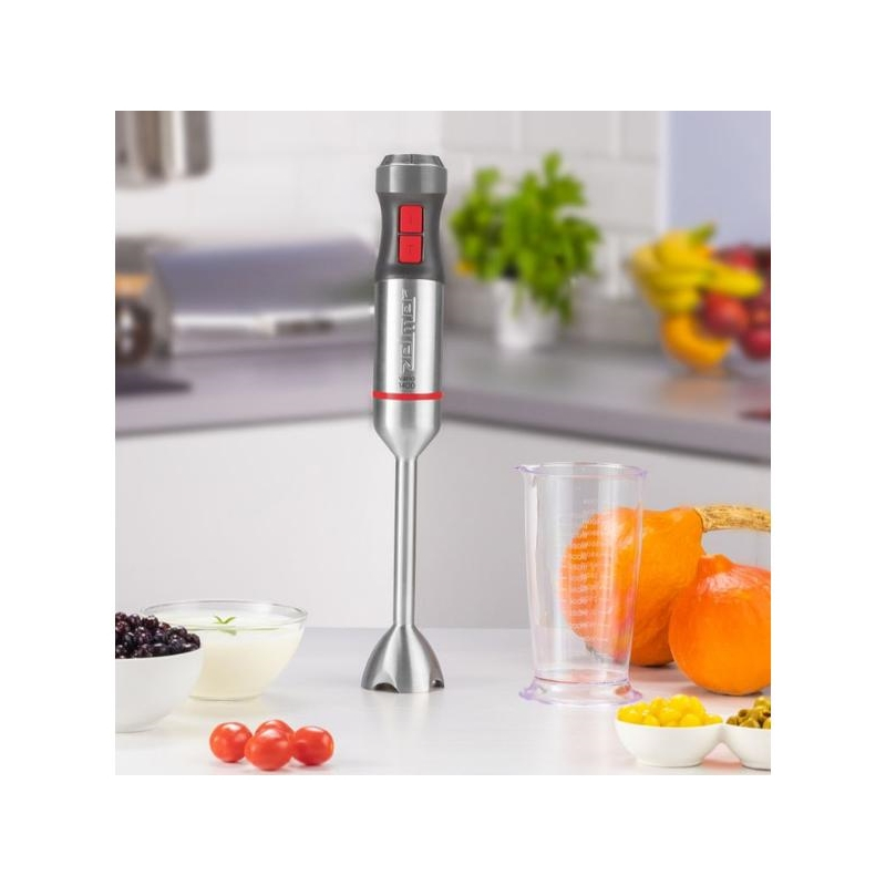 Blender vertical Zelmer ZHB4650, 1400W, gri/rosu [2]