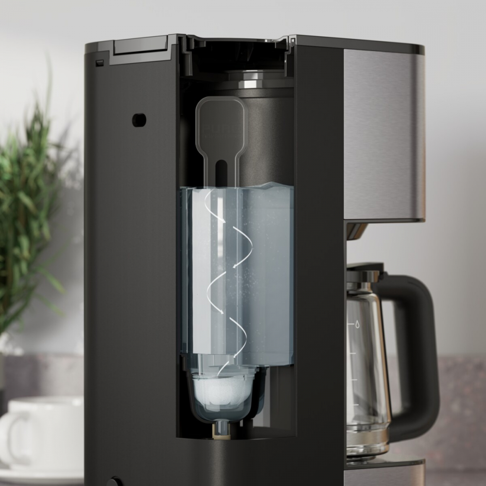 Cafetiera Electrolux Create 3 E3CM1-3ST, 1080 W, 1,25l, cana din sticlă borosilicată, filtru mărimea 4 [2]