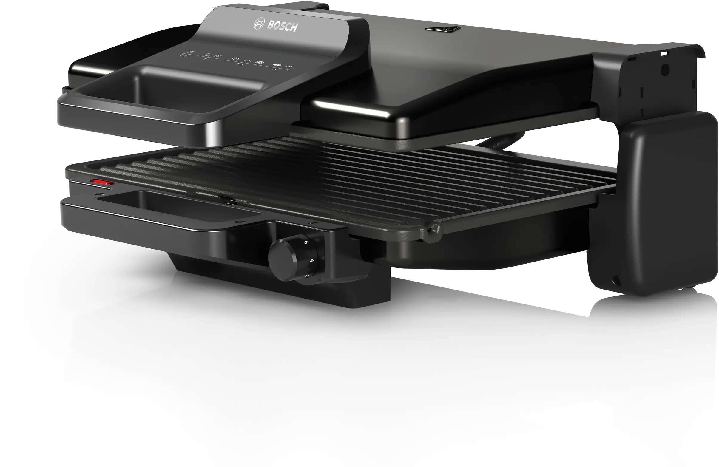 Contact grill Bosch, Argintiu [6]