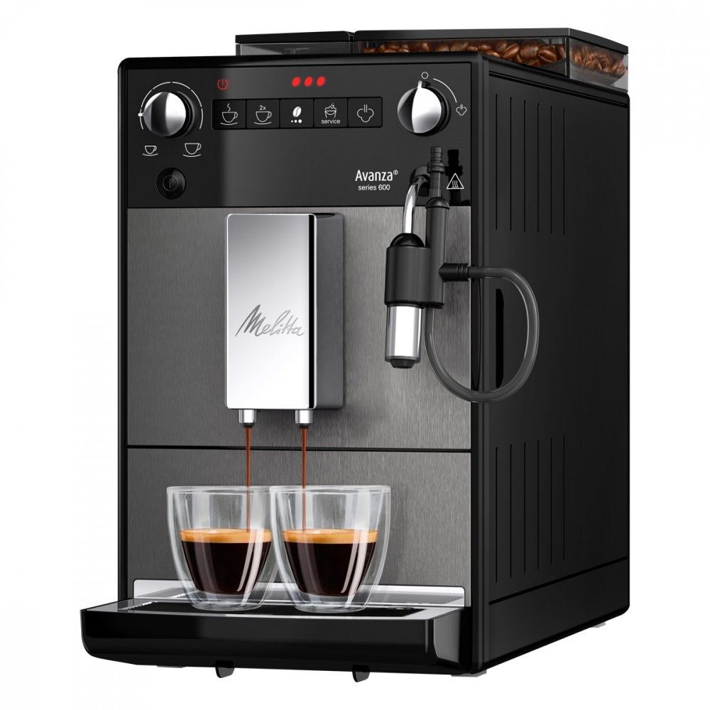 Espressor Automat Melitta Avanza, 15 bar , Sistem Cappuccinatore, 5 niveluri de granulație [5]