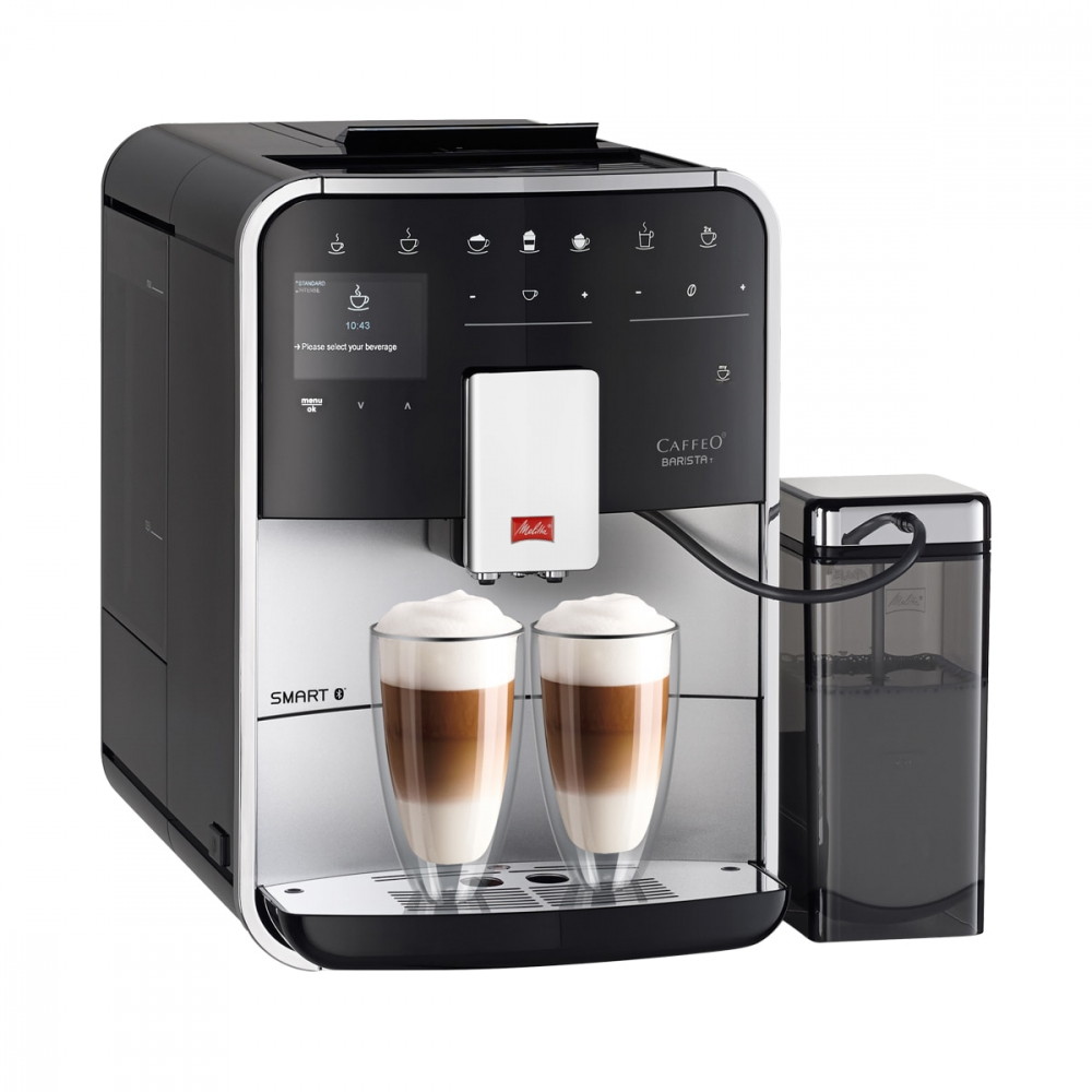 Espressor Automat Melitta® Barista T Smart F830-101, 15 Bari, LCD Touch, 18 specialitati , aplicatia Melitta Connect, recipient boabe 2 compartimente [4]