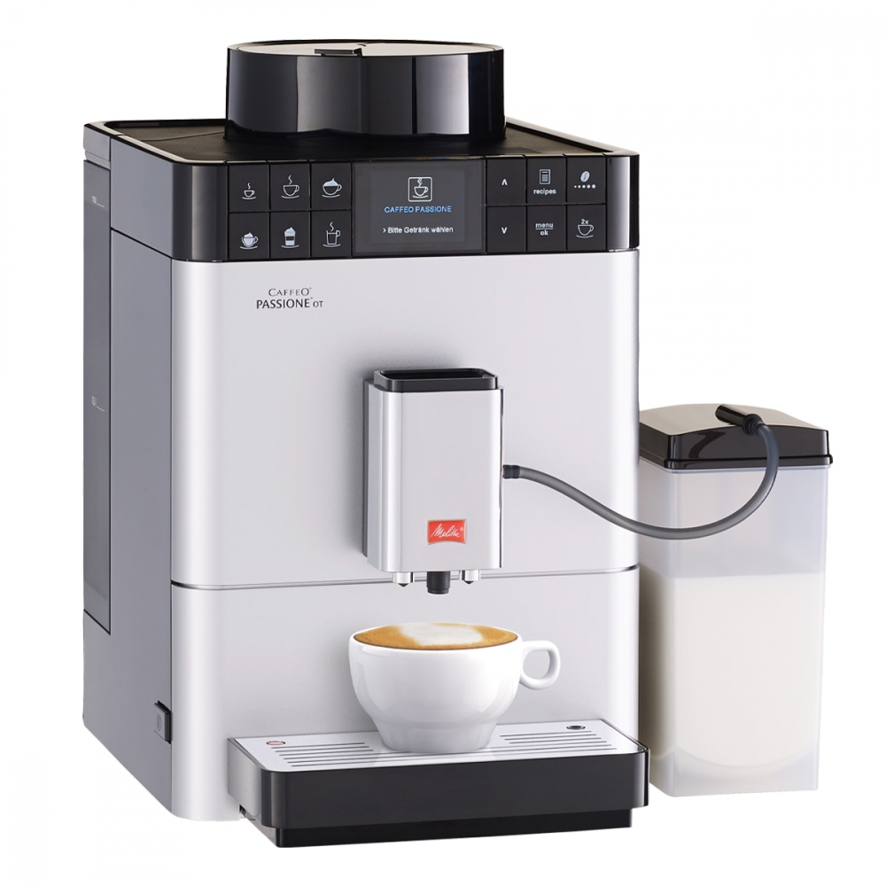 Espressor Automat Melitta® Passione OT, Sistem de spumare a laptelui One-Touch, 5 niveluri de granulație [6]