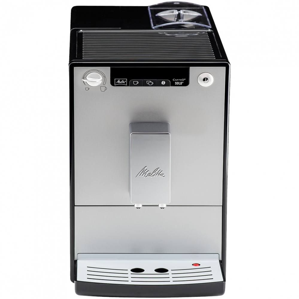 Espressor automat Melitta® Solo, 1400W, 15 bari, 1.2l, Rezervor boabe,  20cm, Silver [5]