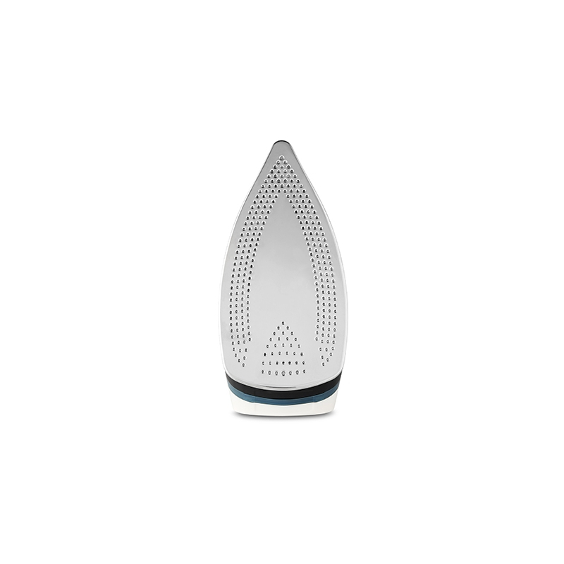 Fier de calcat cu abur Zelmer Travel ZIR0500 Trip, 1100 W, jet abur 15 g/min, rzervor apa 60ml, picior inox, maner pliabil, control temperatura, albastru/negru [3]