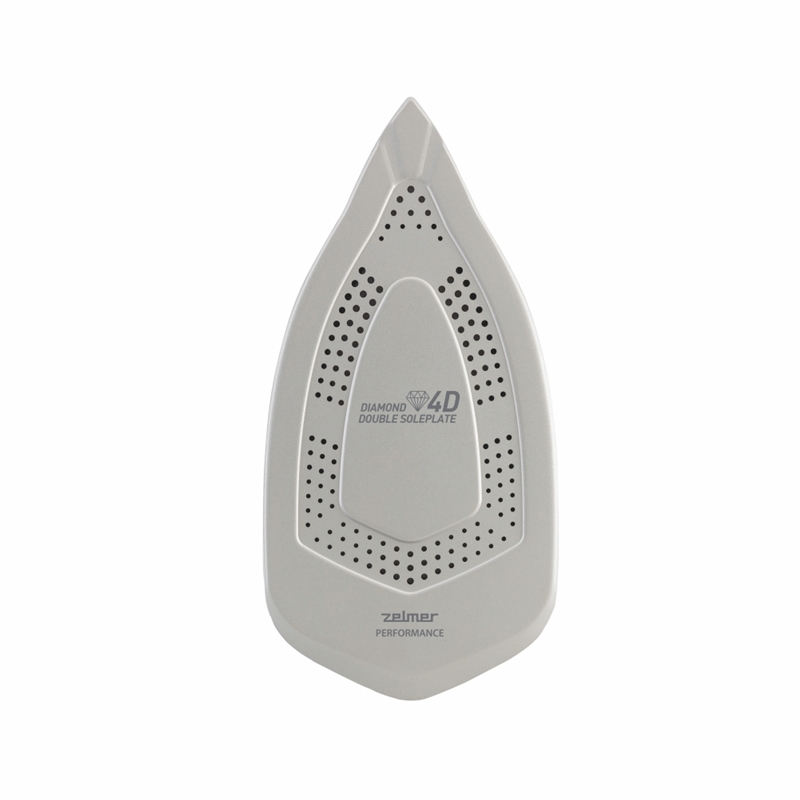 Fier de calcat cu abur Zelmer ZIR3210 Performance, 3200W, jet abur 65 g/min, talpa cu doua straturi Diamond 4D, rzervor apa 360 ml, Negru/Rosu [3]