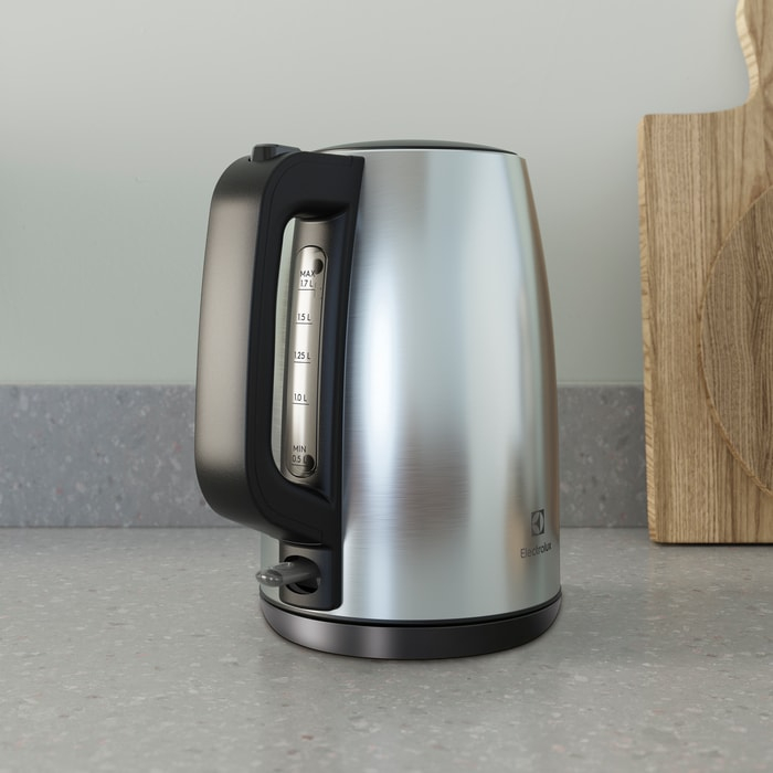 Fierbator Electrolux E3K1-3ST, 2200W, 1.7l, Auto-Off, indicator nivel, Inox [4]