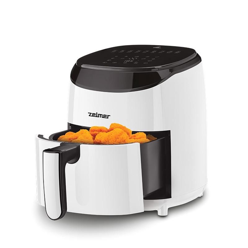 Friteuza cu aer cald Zelmer ZAF3551W, 3.5 l, control digital, 9 programe automate, invelis antiaderent [4]