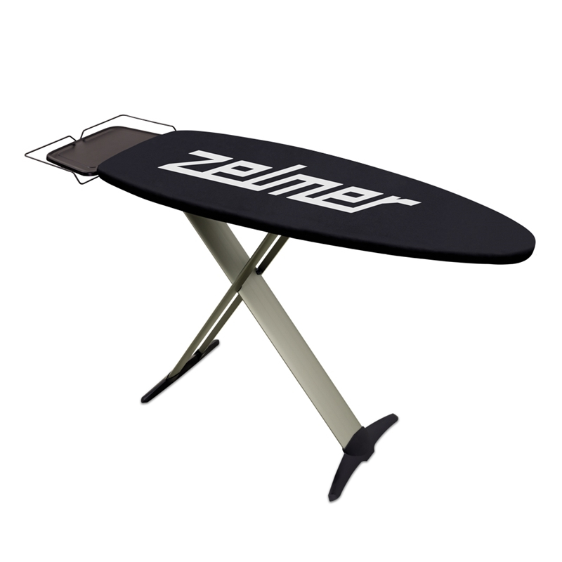 Masa de calcat Zelmer ZIB0001 Performance, husa bumbac 100%, accesorii pentru calcat maneci, 130x47 cm, Negru [8]