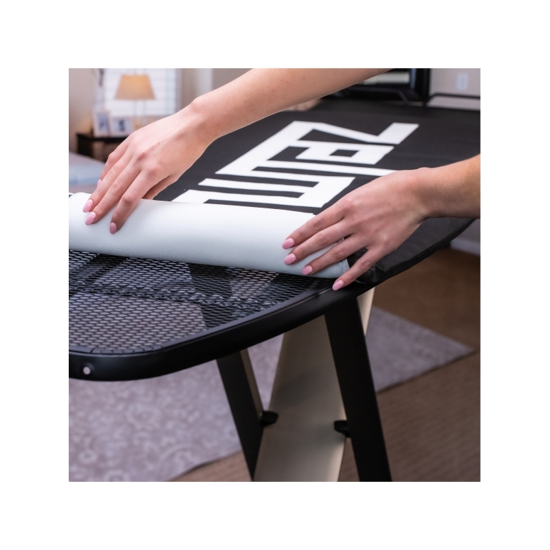 Masa de calcat Zelmer ZIB0001 Performance, husa bumbac 100%, accesorii pentru calcat maneci, 130x47 cm, Negru [3]