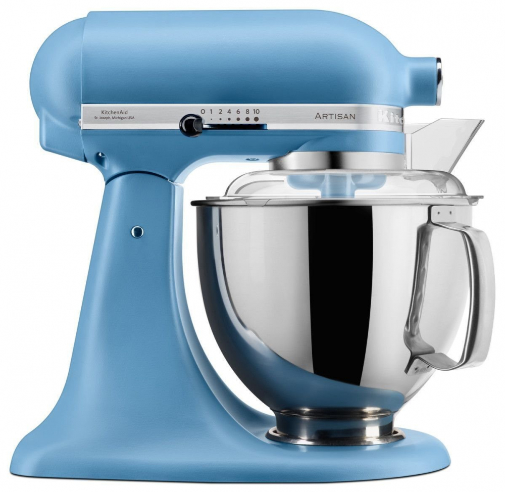 Mixer cu bol 4.8L, Artisan, Model 175, Blue Velvet - KitchenAid [3]