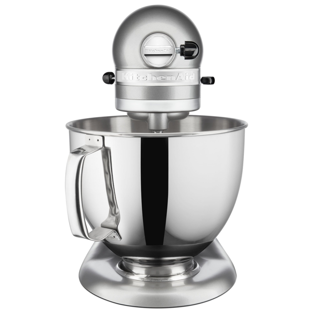 Mixer cu bol 4.8L, Artisan, Model 175, Contour Silver - KitchenAid [2]