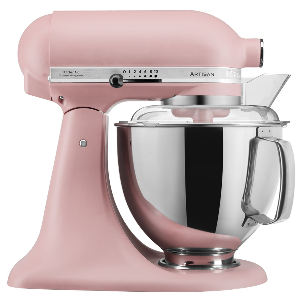 Mixer cu bol 4.8L, Artisan, Model 175, Dried Rose - KitchenAid [3]
