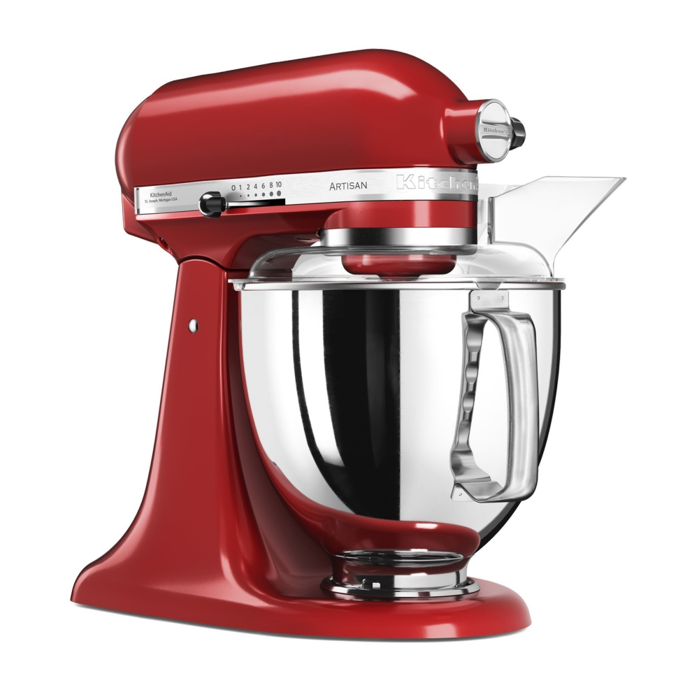 Mixer cu bol 4.8L, Artisan, Model 175, Empire Red - KitchenAid [3]