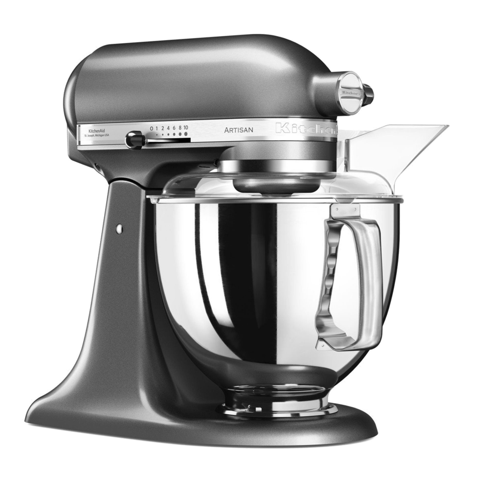 Mixer cu bol 4.8L, Artisan, Model 175, Medallion Silver - KitchenAid [1]