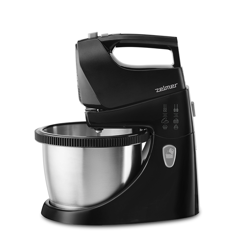 Mixer cu bol Zelmer ZHM2559BS, 750 W, 5 viteze, negru [1]