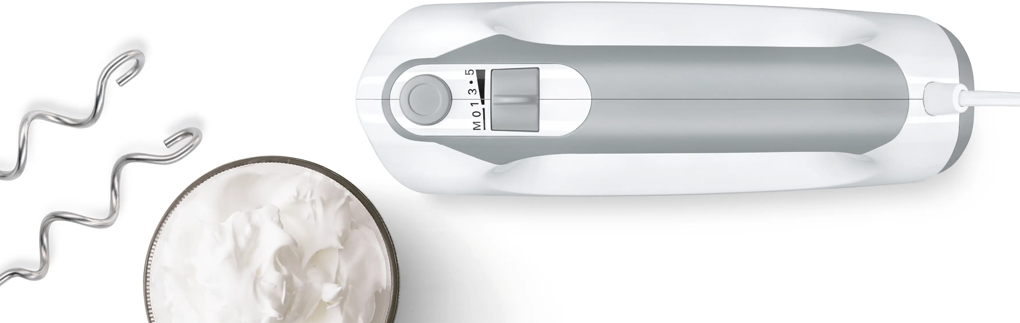 Mixer de mână Bosch ErgoMixx 450 W ,Alb [3]